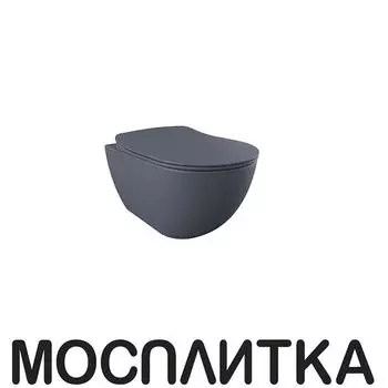 Унитаз подвесной Creavit Free FE320-11BM00E-0000 базальт