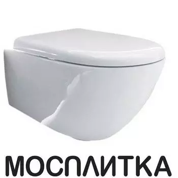 Унитаз подвесной Kerasan, безободковый,550х365 мм, цвет белый, 371401