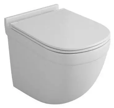 Унитаз подвесной OWL 1975 Eld Cirkel-H OWLT190101 безободковый с микролифтом