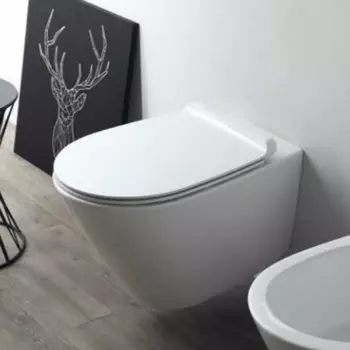 Унитаз подвесной Simas Gambassi, белый, GA18bi