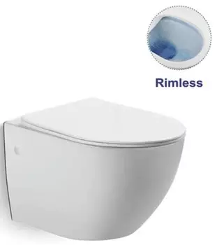 Унитаз подвесной Vincea Globo VT1-14 с сиденьем soft-close, белый