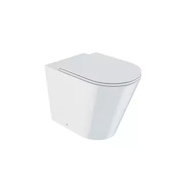 Унитаз приставной безободковый, CALRDSEi26