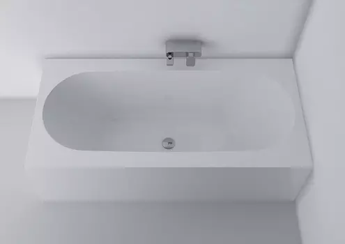 Ванна из исскуственного мрамора Marmite 170х80 см, ANITA1700, белая