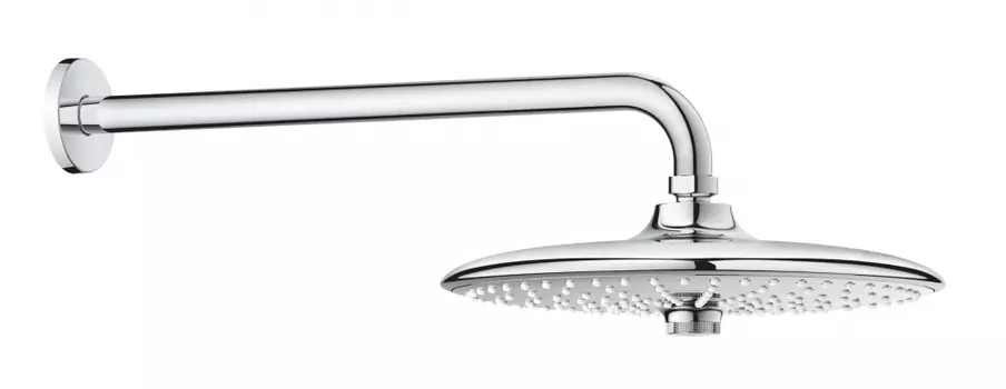Верхний душ Grohe Euphoria 260 SmartControl 26459000/ 26458000 с горизонтальным кронштейном