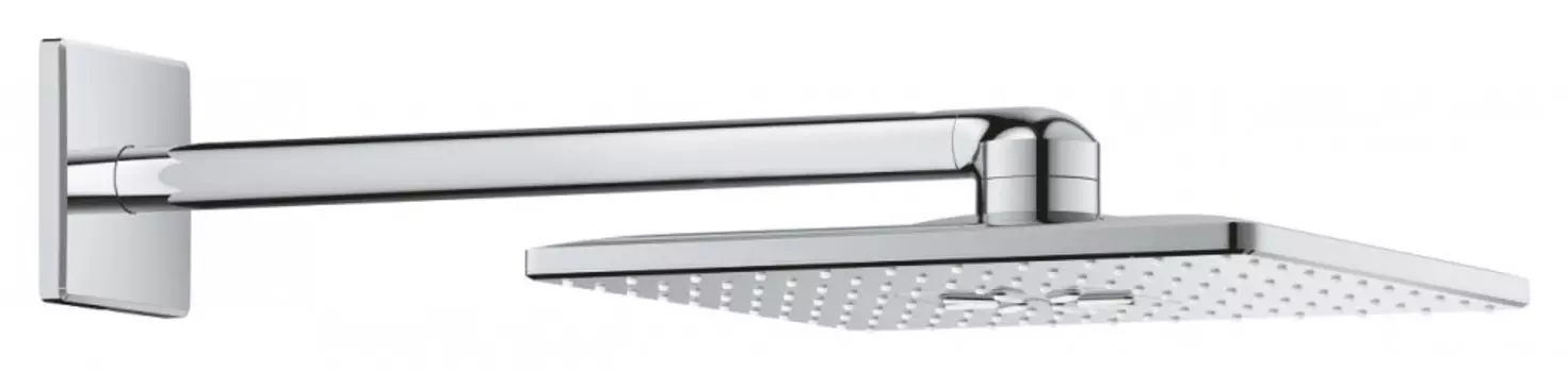 Верхний душ Grohe Rainshower SmartActive Cube 310 26479LS0, 2 режима струи, белый