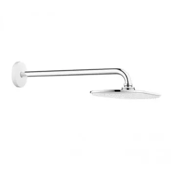 Верхний душ Grohe Rainshower Veris 26170LS0, 1 режим струи, хром/белый