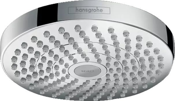 Верхний душ Hansgrohe Croma Select S 180 2jet EcoSmart 26523000, хром