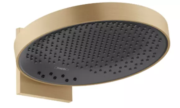 Верхний душ Hansgrohe Rainfinity 360 3jet 26234140, шлифованная бронза