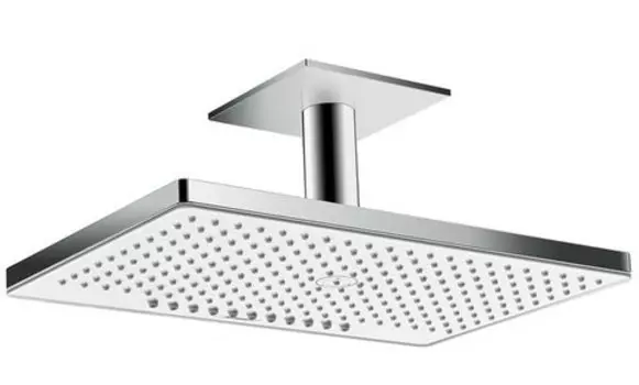 Верхний душ Hansgrohe Rainmaker Select 460 24004400, белый/хром
