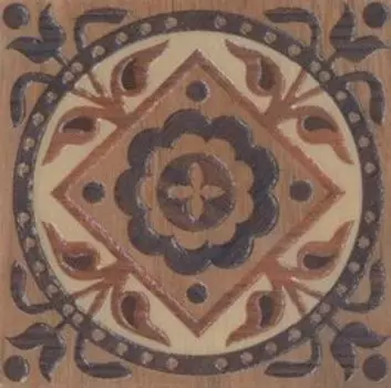 Вставка Фратте беж лаппатированный 15х15