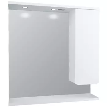 Зеркальный шкаф 1Marka Кода 65 см У23118 белый