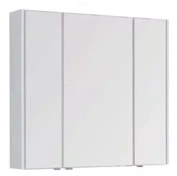 Зеркальный шкаф Aquanet Августа 100 белый