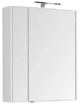 Зеркальный шкаф Aquanet Августа 75 белый