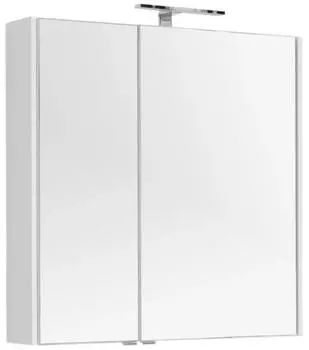 Зеркальный шкаф Aquanet Августа 90 белый