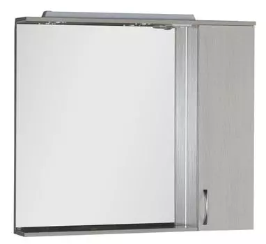 Зеркальный шкаф Aquanet Донна 100 белый дуб