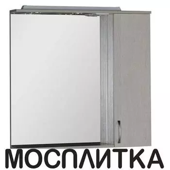 Зеркальный шкаф Aquanet Донна 90 белый дуб