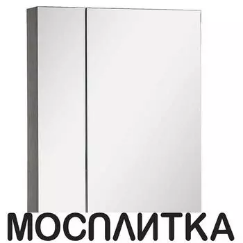 Зеркальный шкаф Aquanet Эвора 70 дуб антик