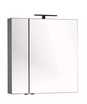 Зеркальный шкаф Aquanet Эвора 80 дуб антик