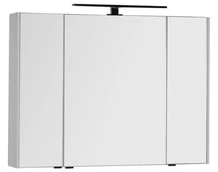 Зеркальный шкаф Aquanet Латина 100 белый