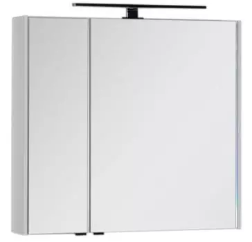 Зеркальный шкаф Aquanet Латина 80 белый