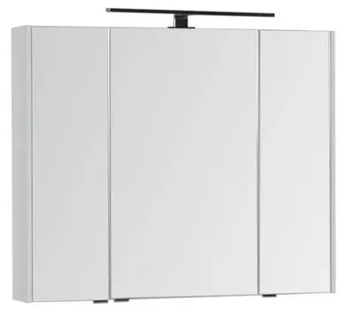 Зеркальный шкаф Aquanet Латина 90 белый