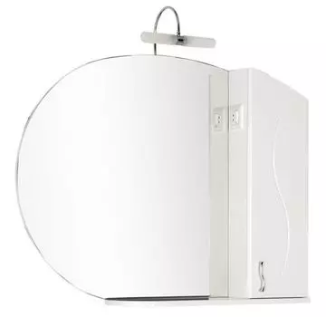 Зеркальный шкаф Aquanet Моника 105 белый