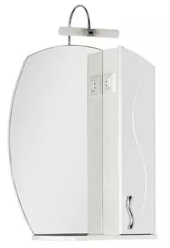 Зеркальный шкаф Aquanet Моника 60 белый