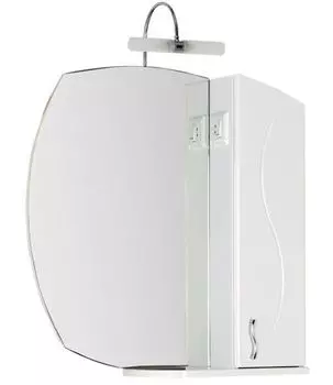 Зеркальный шкаф Aquanet Моника 75 белый