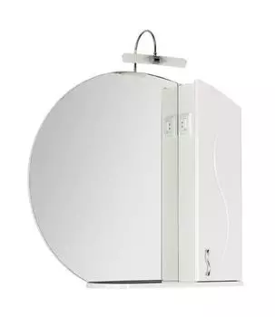 Зеркальный шкаф Aquanet Моника 85 белый