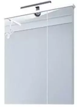 Зеркальный шкаф Aquaton Брук 60 со светильником