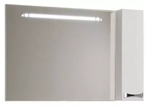 Зеркальный шкаф Aquaton Диор 100 белый