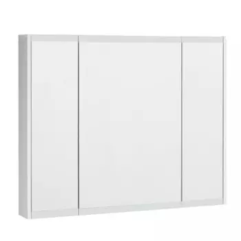 Зеркальный шкаф Aquaton Нортон 100 белый 1A249302NT010