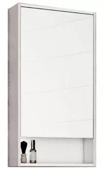 Зеркальный шкаф Aquaton Рико 50 белый/ясень фабрик