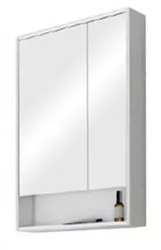 Зеркальный шкаф Aquaton Рико 65 белый/ясень фабрик