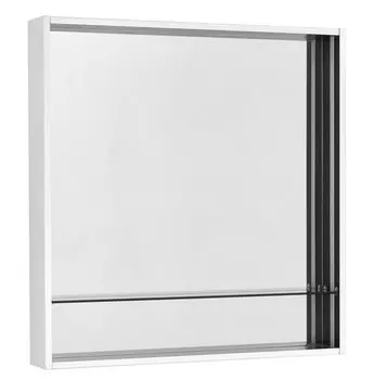 Зеркальный шкаф Aquaton Ривьера 80 1A239102RVX20 белый матовый