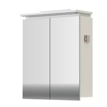 Зеркальный шкаф Orange Monaco 60см ZSMO60W белый