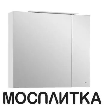 Зеркальный шкаф Roca Oleta 80 белый матовый, 857647501