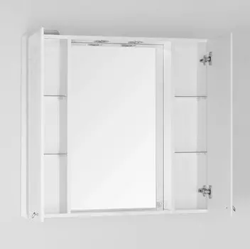 Зеркальный шкаф Style Line Канна 90/С белый