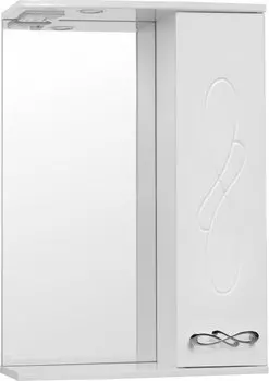 Зеркальный шкаф Style Line Венеция 55/С белый