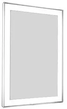 Зеркало Aquanet Алассио 10085 LED