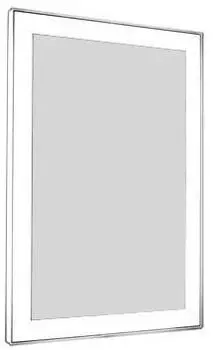 Зеркало Aquanet Алассио 8085 LED