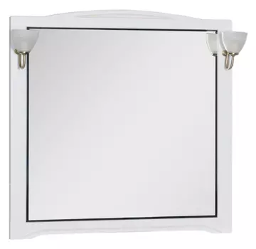 Зеркало Aquanet Луис 110 белое