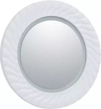 Зеркало Aquanet Милан 80 белое LED