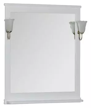 Зеркало Aquanet Валенса 80 белое