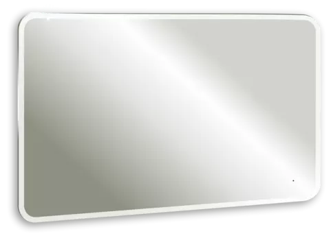 Зеркало Aquanika Basic 120х80 см AQB12080RU133 с подсветкой и сенсорным выключателем