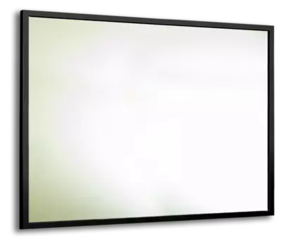 Зеркало Aquanika Metallica 100х60 см AQM10060RU135 черная металлическая рама