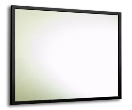 Зеркало Aquanika Metallica 80х60 см AQM6080RU134 черная металлическая рама