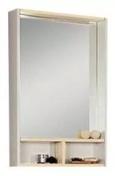 Зеркало Aquaton Йорк 55 белый/ясень фабрик
