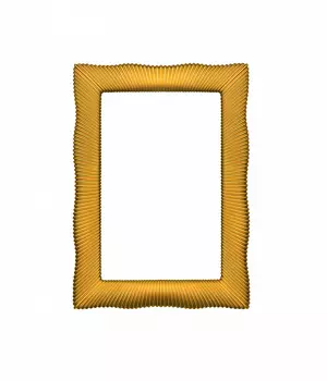 Зеркало Armadi Art Soho 563 с подсветкой, золото