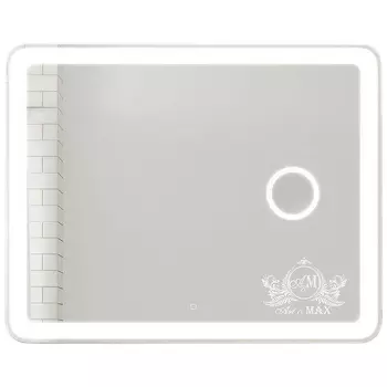 Зеркало Art&amp;Max Latina 100 см AM-Lat-1000-800-DS-F-X3 с косметической линзой